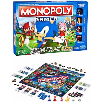 Monopoly Gamer Sonic The Hedgehog Edition Board Game 