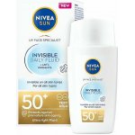 Nivea Sun Derma Skin Clear SPF50+ lehký pleťový krém na opalování 40 ml – Sleviste.cz