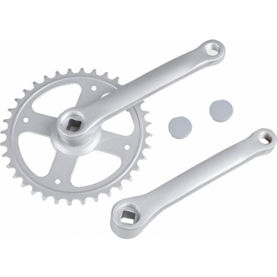 BTWIN Jednopřevodník se 36 zuby a klikou 152 mm hliníkový JEDNOTNÁ VELIKOST 2025 – Zboží Dáma