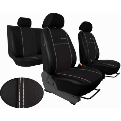 Autopotah Automega Volkswagen TOURAN II 2010-2015 Exclusive kůže a alcantara černé – Zboží Mobilmania