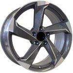 Racing Line B5185 7,5x17 5x112 ET45 grey polished – Hledejceny.cz