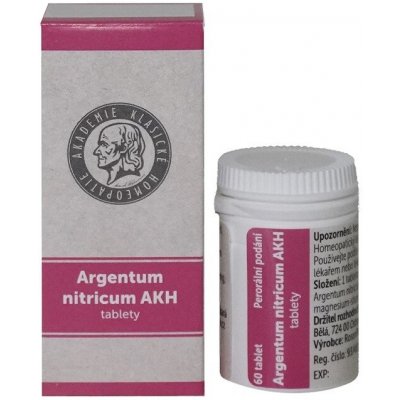 ARGENTUM NITRICUM AKH POR C56-C211-C313 TBL NOB 60 I – Hledejceny.cz