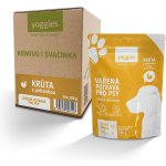 Yoggies Adult vařená potrava krůtí maso s pohankou a kloubní výživou 150 g – Zboží Mobilmania