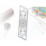 Radost v písku Šablona na pískování záložka do knihy mandalka – Zboží Dáma