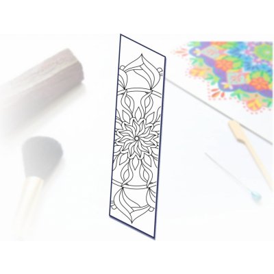 Radost v písku Šablona na pískování záložka do knihy mandalka – Zboží Dáma