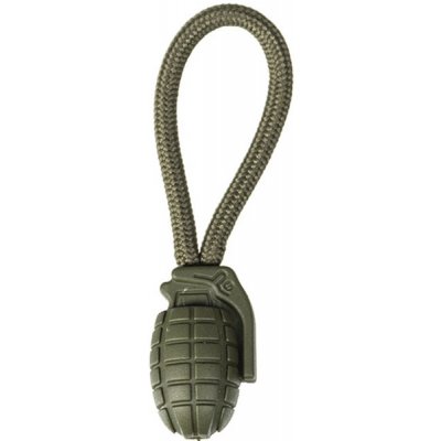 Taháček na zip Mil-Tec Ring Puller Pineapple 5 ks - olivový – Hledejceny.cz