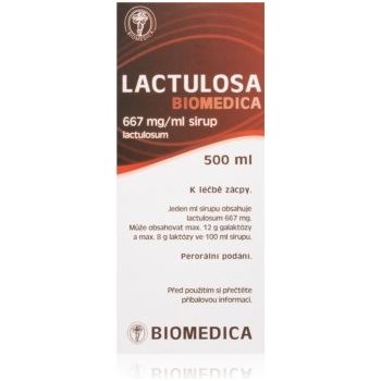 LACTULOSA BIOMEDICA POR 667MG/ML SIR 500ML