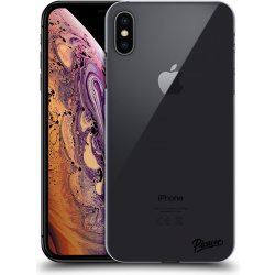 Pouzdro Picasee silikonové Apple iPhone XS Max čiré