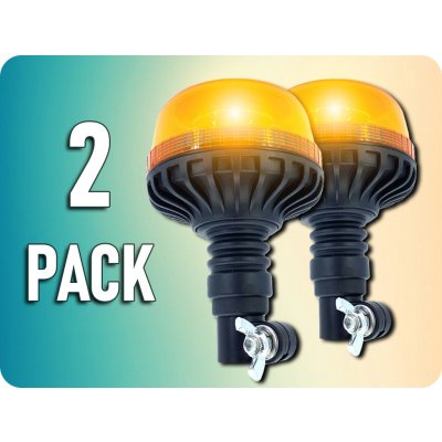 LED výstražný maják TruckLED OPTI 12-19W, 12/24V, 36xLED flex/2-PACK! [ALR0061] – Hledejceny.cz