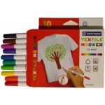 Sada popisovačů na textil Centropen 10 ks – Sleviste.cz