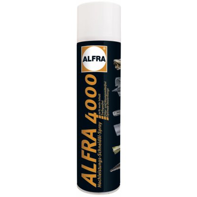 ALFRA BIO 4000 - řezný olej vhodný na ušlechtilou ocel a nerez (sprej 300ml)