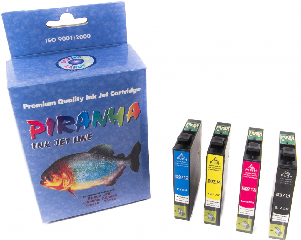 Piranha Epson T0715 - kompatibilní