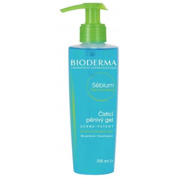 Bioderma Sébium Gel Moussant čistící gel na akné pumpa 200 ml
