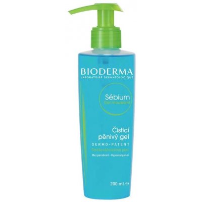 Bioderma Sébium Gel Moussant čistící gel na akné pumpa 200 ml – Zboží Mobilmania