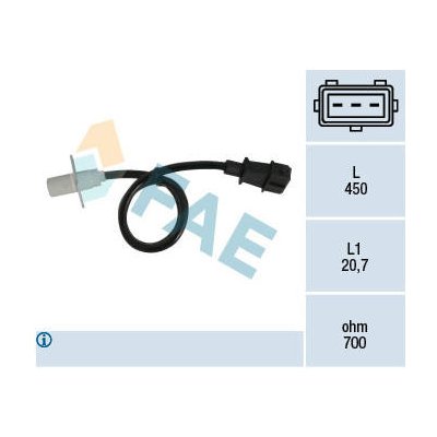 Generátor impulsů, klikový hřídel FAE 79003 | Zboží Auto