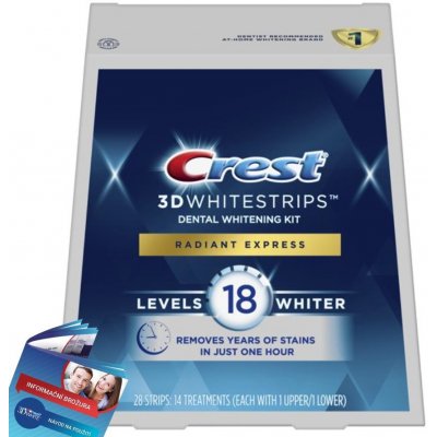 Procter & Gamble bělící pásky Crest 3D White Professional Supreme 28 ks od  2 090 Kč - Heureka.cz