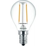 Philips LED žárovka E14 Classic Filament P45 2W 25W teplá bílá 2700K – Hledejceny.cz