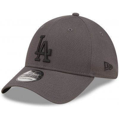 New Era 39THIRTY MLB League Essential Los Angeles Dodgers Dark Grey / Black – Zboží Mobilmania