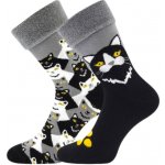 Fuski Boma Líza dámské celofroté ponožky šedé – Zboží Dáma