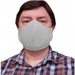 Emitex rouška pánská Světle šedá – Hledejceny.cz