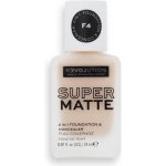 Revolution Relove Super Matte 2 in 1 Foundation & Concealer tekutý a zmatňující make-up a korektor 2v1 F4 24 ml – Zbozi.Blesk.cz