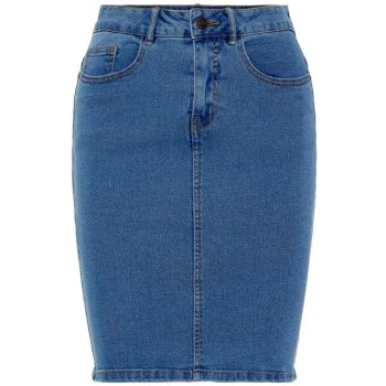 Vero Moda sukně Hot Nine Hw Dnm Pencil Skirt Mix Noos Medium Blue Denim