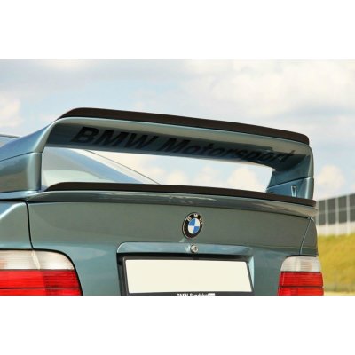 Maxton Design horní prodloužení spoileru pro BMW M3 E36, černý lesklý plast ABS – Sleviste.cz
