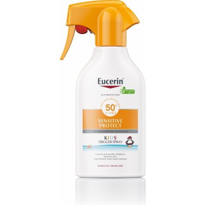 Eucerin SUN Sensitive Protect SPF50+ dětský sprej na opalování 250 ml
