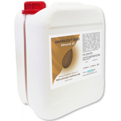 MEDISTAR CZ Mandlový olej 5000 ml dávkování – Zboží Dáma
