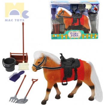 Mac Toys Kůň s příslušenstvím