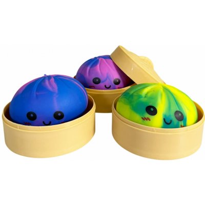 Squishy Dumpling Antistresový mačkací knedlíček barevný – Zboží Dáma