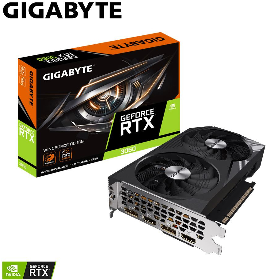 Gigabyte GV-N3060WF2OC-12GD