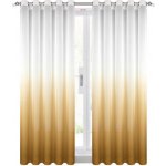 BytoTex Hotové voálové záclony Nani cappuccino 2 x 145 x 250 cm – Hledejceny.cz