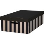 Hit Krabice úložná s víkem - 56 x 37 x 36 cm / 2 ks 30210 – Sleviste.cz