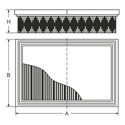 Vzduchový filtr SCT - MANNOL SB 2318 – Hledejceny.cz