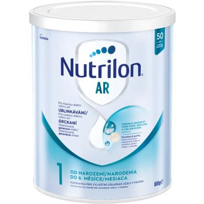Nutrilon Počáteční kojenecké mléko AR 1, 0m 800 g – Zboží Dáma
