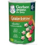 GERBER Organic křupky s malinami a banánem 35 g – Sleviste.cz