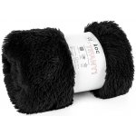 Mybesthome Přehoz na křeslo sedačku TIFFANNY černá 70 x 160 cm – Hledejceny.cz