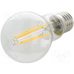 Toshiba LED LIGHTING DELS-FBW400727AE11 Žárovka LED teple bílá E27 230VAC 806lm 7W 270° 2700K – Zboží Mobilmania