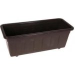 PLASTKON Truhlík Garden 60 cm hnědý – Zboží Dáma