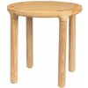 Konferenční stolek Zuiver STORM 45 cm jasanové dřevo přírodní