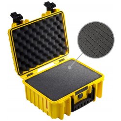 B&W Outdoor Cases Type 3000 Yellow pre-cut foam