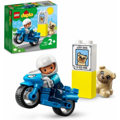 LEGO® DUPLO® 10967 Policejní motorka – Hledejceny.cz