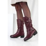 Listar dámské kozačky GY86-6BUR vínové – Hledejceny.cz