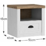 Kondela PROVANCE – Zboží Dáma