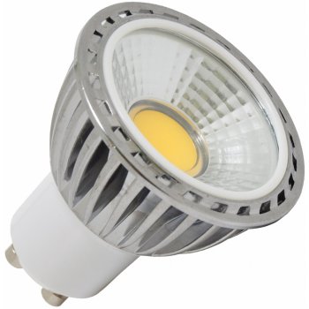 Ecolite LED žárovka GU10 230V LED 5W COB GU10 2700K Teplá bílá