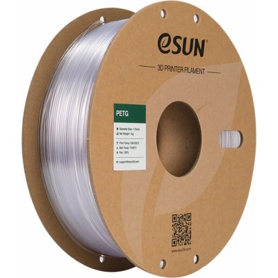 eSUN PETG Clear 1,75 mm 1000 g – Zboží Živě