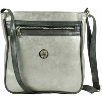 Dawidex crossbody kabelka stříbrná