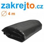 Flobal solární plachta kruh 4 m černá – Sleviste.cz