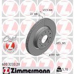 Brzdový kotouč ZIMMERMANN 600.3233.20 | Zboží Auto